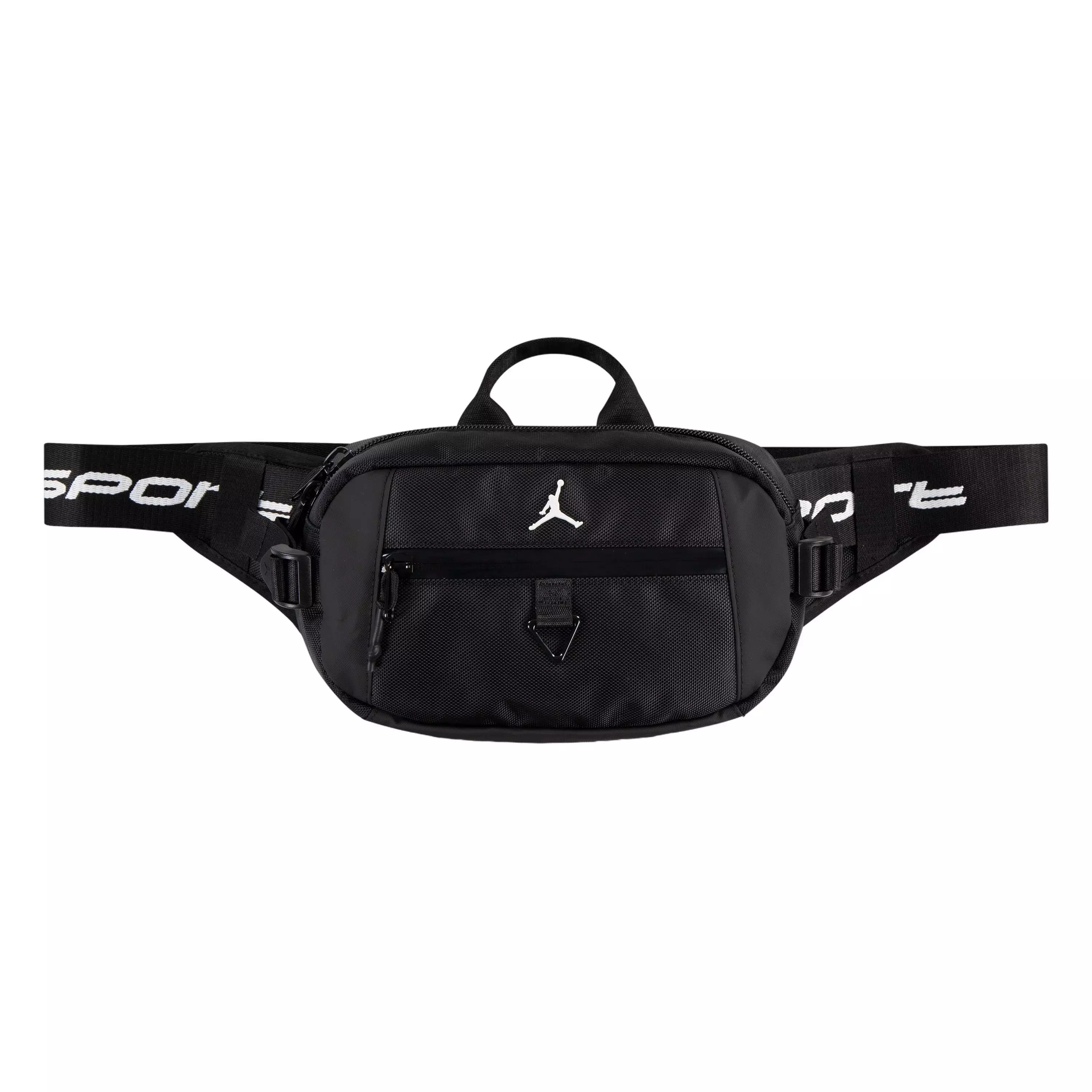 Jordan Sport Crossbody Bag Black Adjustable Strap | Hibbett